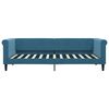 vidaXL Slaapbank 90x200 cm fluweel blauw