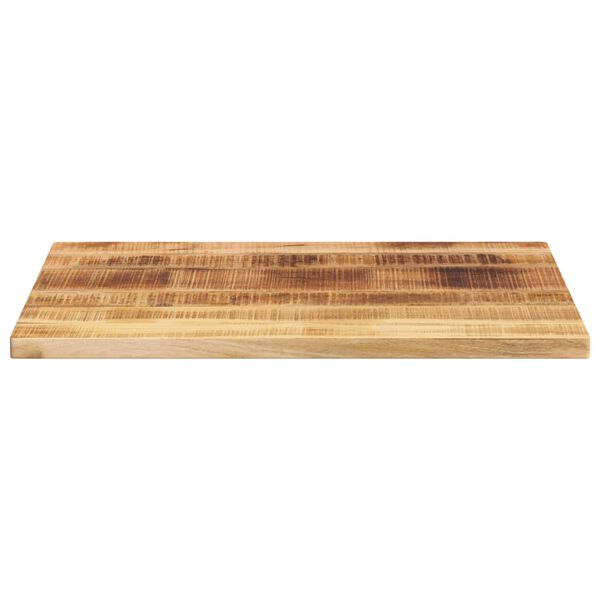 vidaXL Tafelblad rechthoekig 80x50x2,5 cm massief ruw mangohout
