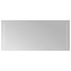 vidaXL LED Badkamer Spiegel Doorzichtig 90 x 40 cm gehard glas