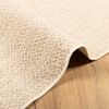vidaXL Vloerkleed ZIZUR beige binnen en buiten 80x250 cm jute look