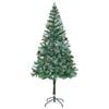 vidaXL Kunstkerstboom met 300 LED Groen 180 cm PVC en Staal