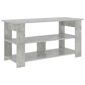 vidaXL TV-standaard Beton Grijs 100 x 40 x 50 cm