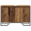 vidaXL Wastafel Kast Anders Oud Hout 91 x 35 x 60 cm Bewerkt hout