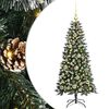 vidaXL Kunstkerstboom Groen 120 cm PVC en kunststof