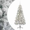 vidaXL Kunstkerstboom met kerstbal 120 cm 150 LED's Warmwit
