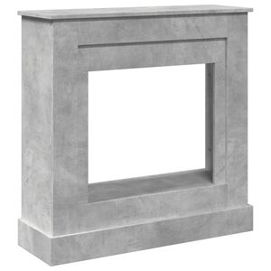 vidaXL Haardombouw 90x30x90 cm bewerkt hout betongrijs
