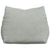 vidaXL Rugkussen Lichtgrijs 45 x 20 x 35 cm Cordstof
