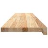 vidaXL Traptreden 4 st 110x25x2 cm onbehandeld massief eikenhout