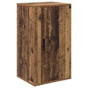 vidaXL Dressoir Oudhout 40 x 33 x 70 cm Bewerkt hout