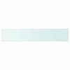 vidaXL Wandschap transparant 70x12 cm glas