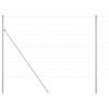 vidaXL Grond Fix Gelast Draadhek 25 x 1,6 m Gegalvaniseerd staal Mesh