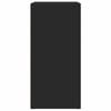 vidaXL Dressoir 79x38x80 cm bewerkt hout zwart
