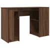vidaXL Bureau 120x42x76 cm spaanplaat bruin eikenkleurig