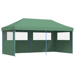 vidaXL Partytent 292 x 580 x 315 cm Groen Oxford Stof