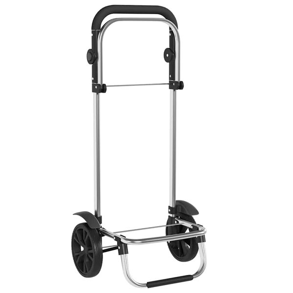 vidaXL Winkel trolley Grijs 36,5 x 46,5 x 100,5 cm Oxford stof