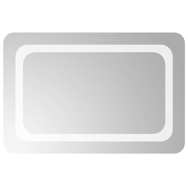 vidaXL Badkamerspiegel LED 60x40 cm