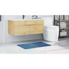 vidaXL Antislip Badmat Blauw 60 x 90 cm PP