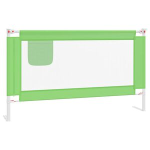 vidaXL Bedhekje peuter 140x25 cm stof groen