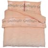 vidaXL Dekbedovertrekset 140x200 cm katoen roze