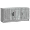 vidaXL TV-kast Grijs sonoma 99 x 34,5 x 47 cm Bewerkt hout