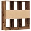 vidaXL Boekenkast 97,5x29,5x100 cm bewerkt hout oud houtkleurig