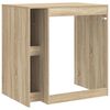 vidaXL Wasmachinekast met opslag Sonoma 87 x 60 x 89 cm Bewerkt hout