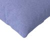 vidaXL Sofa Kussens 2 stuks Blauw 200 x 40 cm Stof
