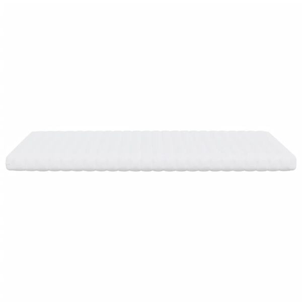 vidaXL Schuimmatras 7 zones hardheid 20 ILD 140x190 cm wit