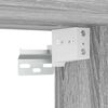 vidaXL Nachtkastjes 2st wandgemonteerd 45x26x28,5cm grijs sonoma eiken