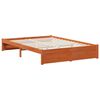 vidaXL Bedframe met lade Wasbruin 160 x 200 cm Massief Vurenhout