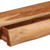 vidaXL Wandschappen 2 st 60x17x8 cm massief acaciahout