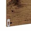 vidaXL Badkamermeubelset 2 pcs Oud Hout 57 x 37 x 45 cm Bewerkt hout