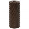 vidaXL Balkonschermen 10 st 255x19 cm poly rattan bruin en zwart