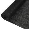 vidaXL Privacynet 150 g/m&sup2; 1,2x10 m HDPE zwart
