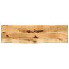 vidaXL Tafelblad met natuurlijke rand 100x40x2,5 cm massief mangohout
