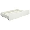 vidaXL Bedframe met 2 lades massief grenenhout wit 90x200 cm