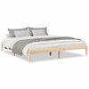 vidaXL Bedframe extra lang zonder matras massief grenenhout 180x210 cm