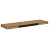 vidaXL Wandplank Wandgemonteerd Bruin 90 x 23,5 x 4 cm Bewerkt hout