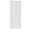 vidaXL Badkamerkast met plank VIGO Wit en Antiek Wit 37,5 x 34 x 80 cm