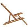 vidaXL Strandstoel inklapbaar massief eucalyptushout en stof taupe
