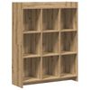 vidaXL Boekenkast 9-laags 87,5 x 30 x 111 cm Bewerkt hout