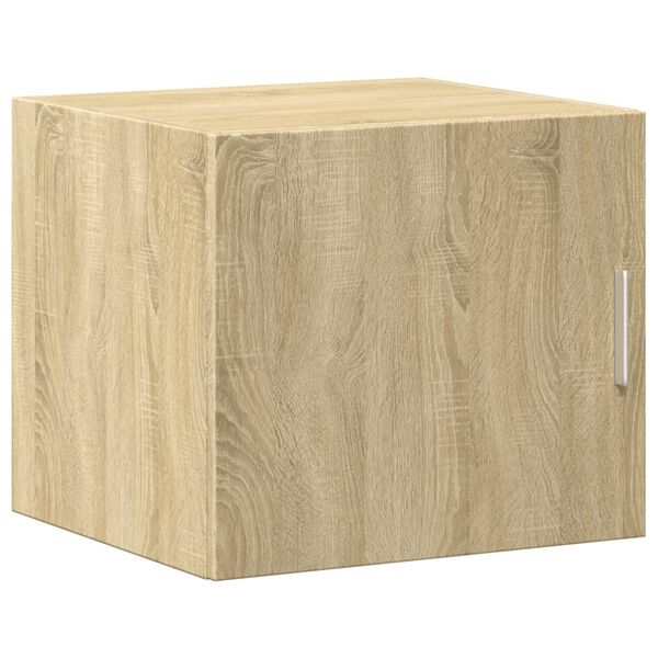 vidaXL Wandkast 45x42,5x40 cm bewerkt hout sonoma eikenkleurig