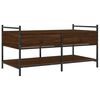 vidaXL Salontafel 99x50x50 cm bewerkt hout bruin eikenkleur