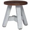 vidaXL Kruk Naturel 22 x 22 x 24 cm Mahoniehout