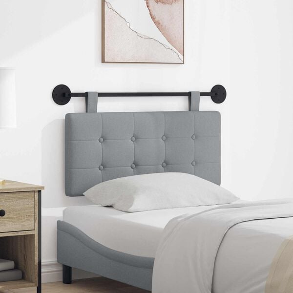 vidaXL Hangend Hoofdeinde Wandgemonteerd Stof