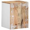 vidaXL Badkamerwandkast 38x33,5x48 cm massief mangohout