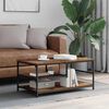 vidaXL Salontafel Oud Hout 90 x 49 x 40 cm Bewerkt hout