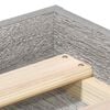 vidaXL Bedframe grijs sonoma eikenkleurig 140x190 cm
