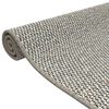 vidaXL Tapijtloper 80x150 cm sisal-look platina