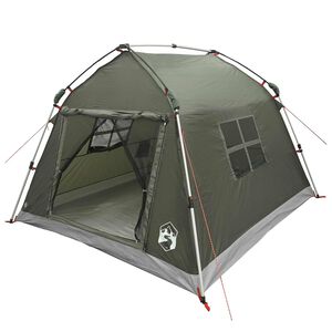 vidaXL Instant Tent Water-resistant 2-persoons Legergroen